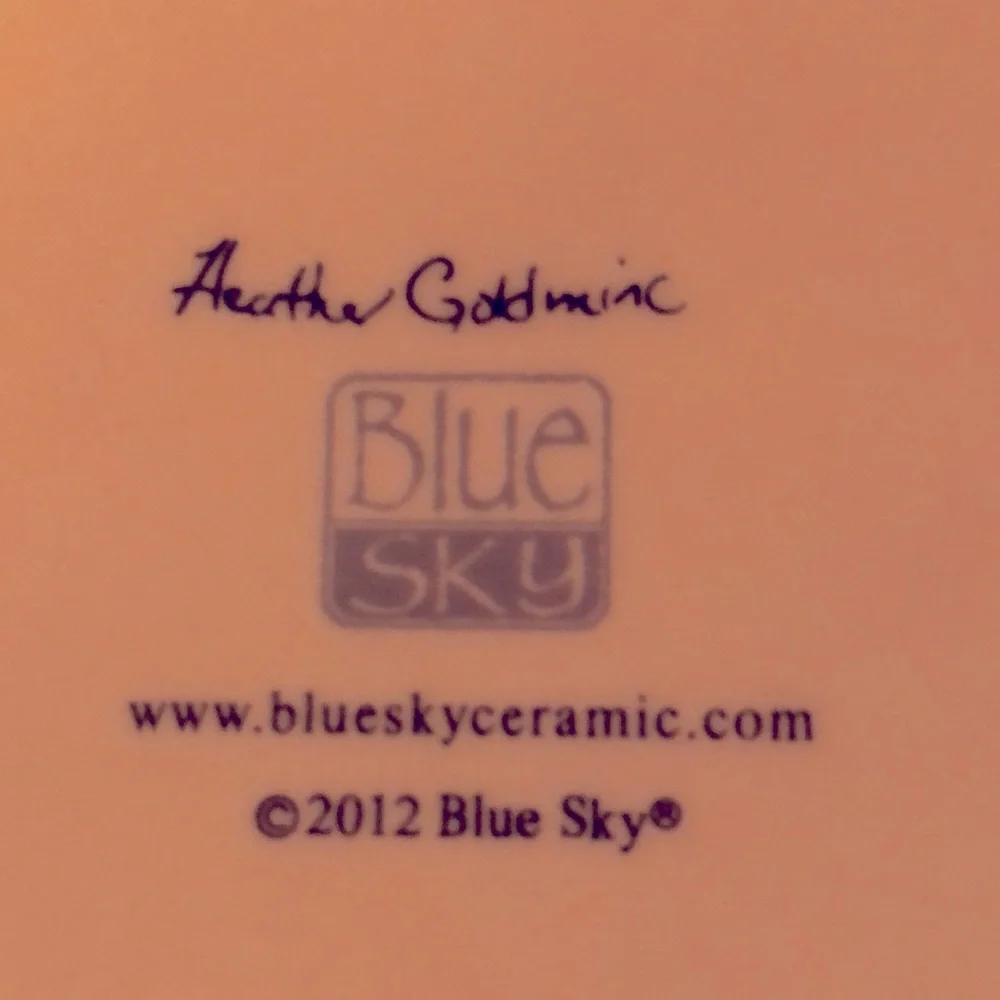 Blue Sky Ceramics Heather Goldminc 2012  Handsome Red Rooster Cookie Jar - Picture 6 of 6